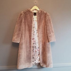 Ted Baker Faux Fur Coat